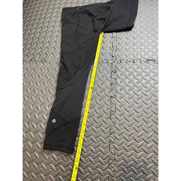 Lululemon Women Pace Rival Crop 22’’ LUXTREME LW6AV0S Black Size 4 Athletic - Picture 8 of 9